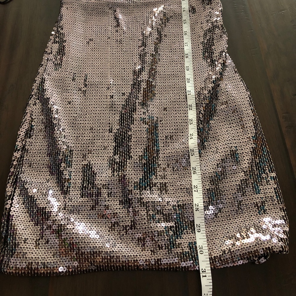 NWT ZARA Gorgeous Sequin Mini Dress - Picture 7 of 9
